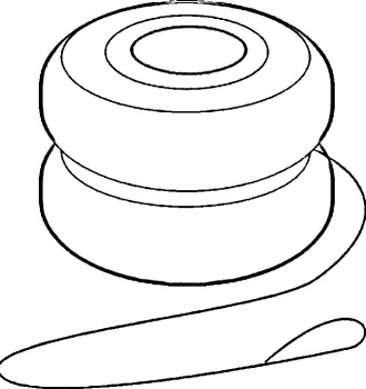 Butter Dish with Spreader - Classic Kitchenware Illustration