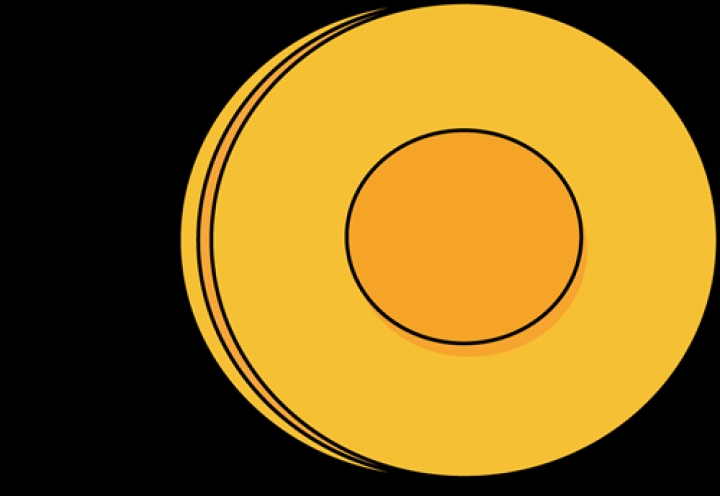 Gold Coin Icon - Free Vector Graphic for Finance & Business Design