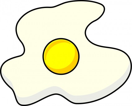 Fried Eggs Clip Art