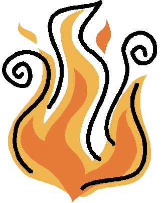 Flame Icon - Bold Fire Illustration for Energy, Heat, or Passion Themes