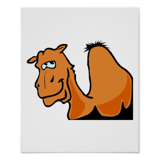 Friendly Cartoon Camel Illustration - Free Download & Usage