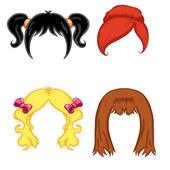 Free Red Wig Cliparts, Download Free Red Wig Cliparts png images, Free ...