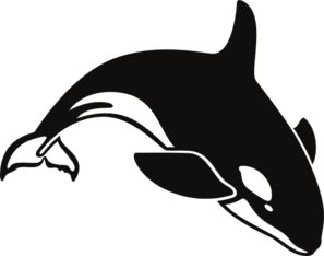 Whale black and white black whale clipart 2 – Gclipart