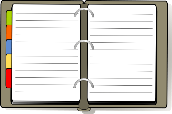Keep Your Schedule Clear and Organized with Our Agenda Transparent Cliparts