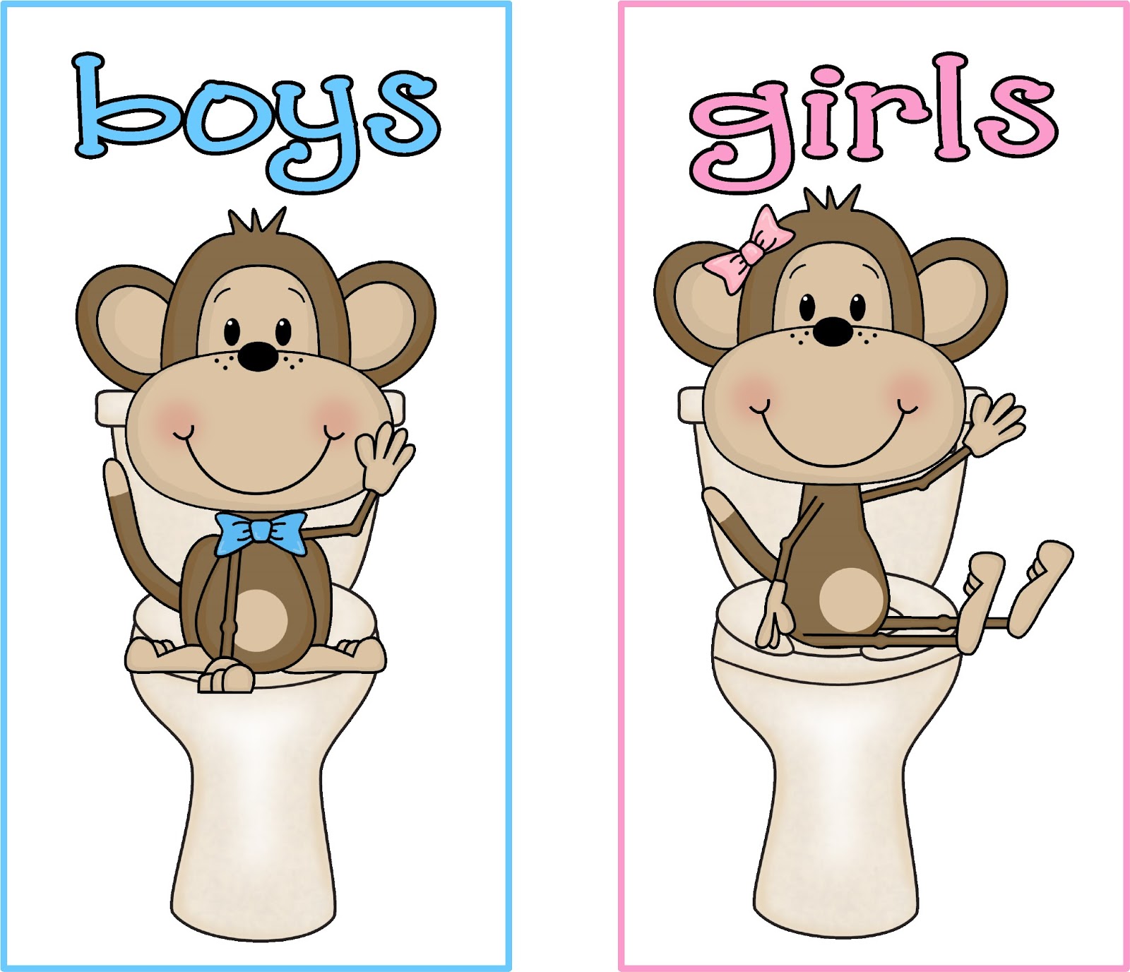 boys bathroom pass clipart - Clip Art Library