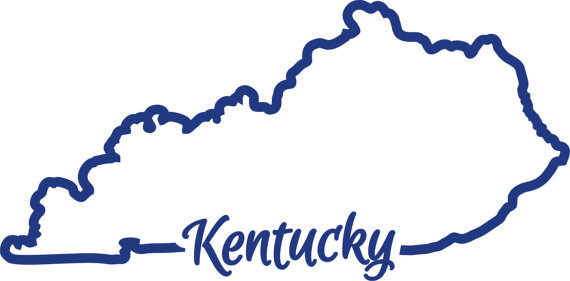 state of kentucky outline - Clip Art Library