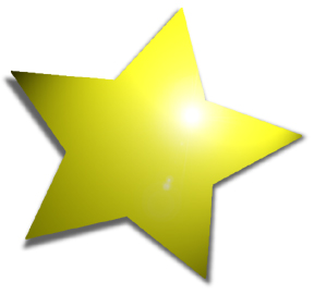 glowing star - Clip Art Library