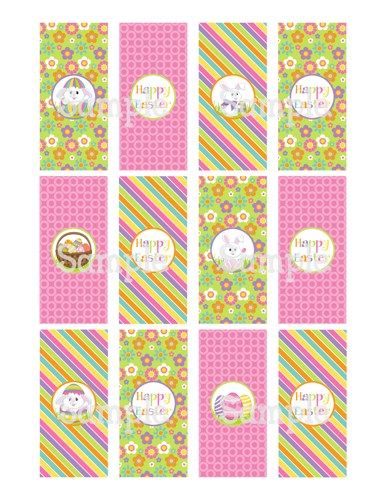 Printable Easter Gift Tags - Free Downloadable Decorative Labels