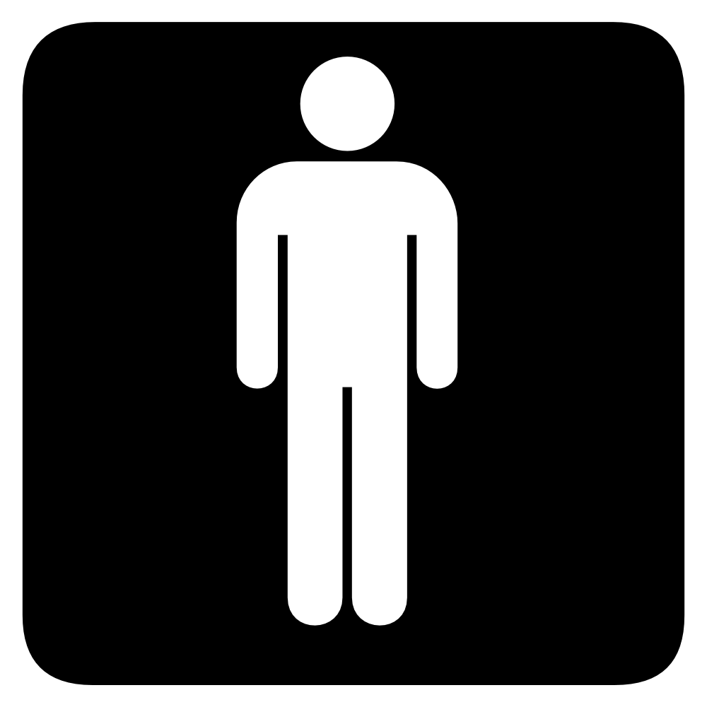 male female toilet sign - Clip Art Library