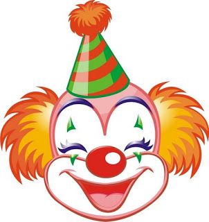 Fun Clown Illustration for Birthday Parties & Celebrations