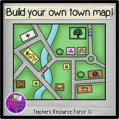 simple neighborhood map