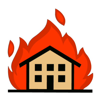 home fire safety clip art