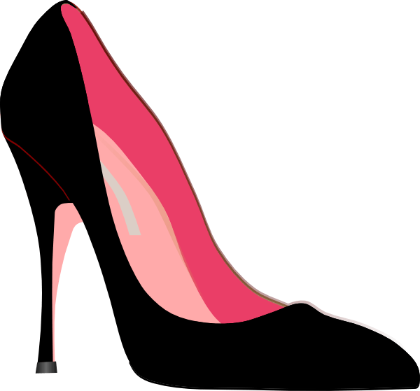 Pink high heels clipart - Clip Art Library