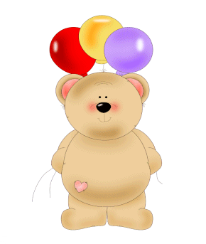 cute birthday bear clipart - Clip Art Library