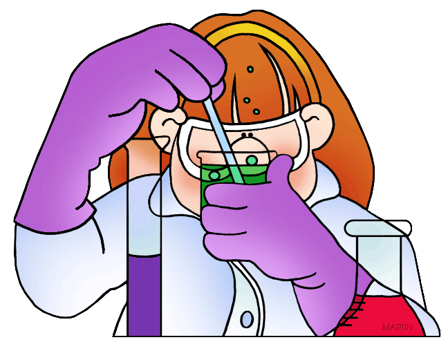 Science Experiment Illustration - Lab Safety and Chemistry Education