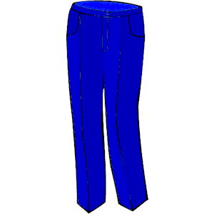 Clipart Pants Blue Pants - Blue Pants Clipart, HD Png Download ,  Transparent Png Image - PNGitem