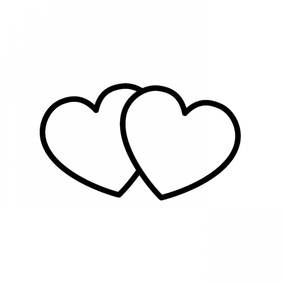 clip art two hearts