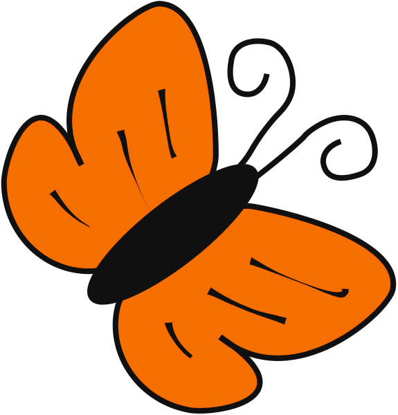 Animal Butterfly Cliparts