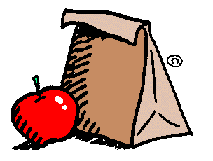 Kids Eating At Table Clipart