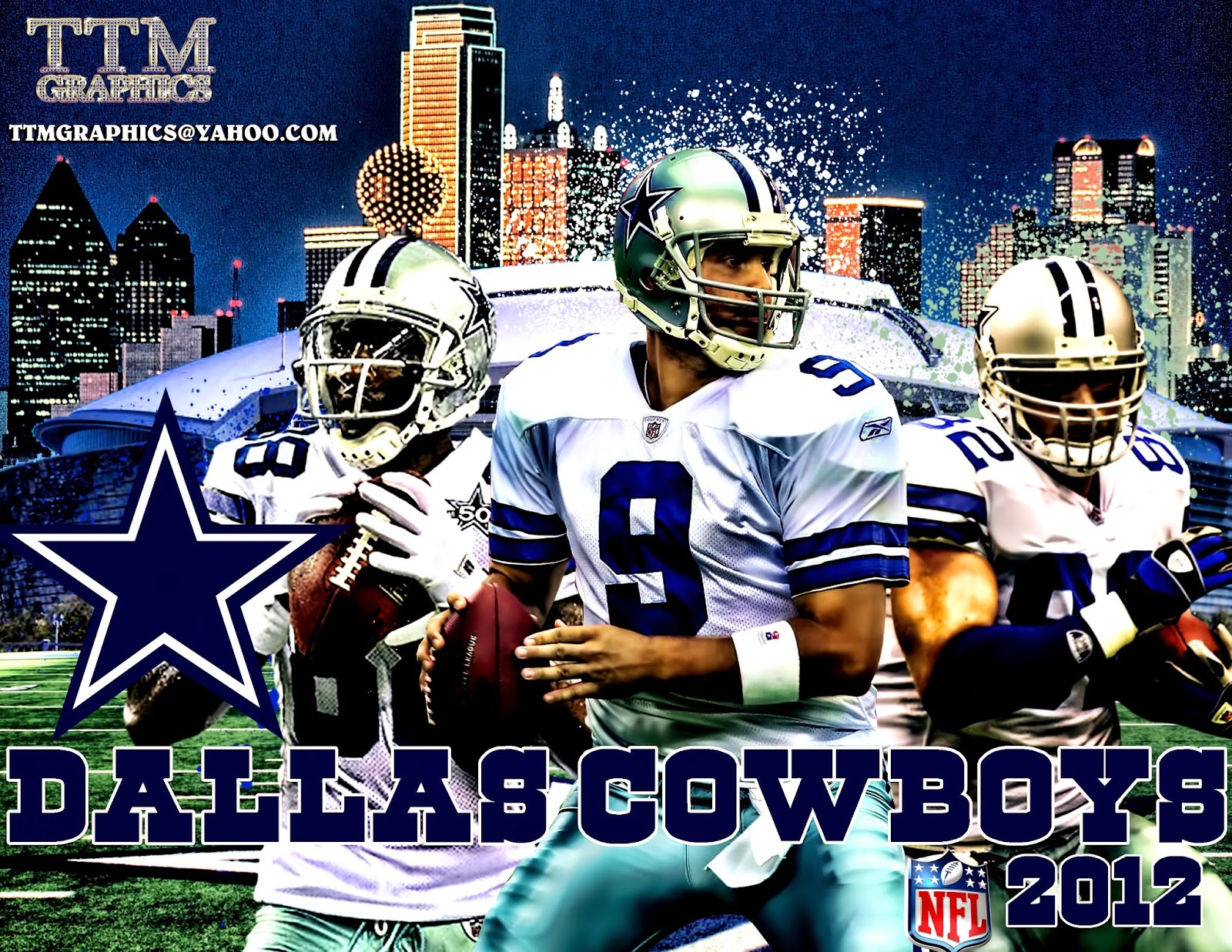 dallas cowboys football players background - Clip Art Library