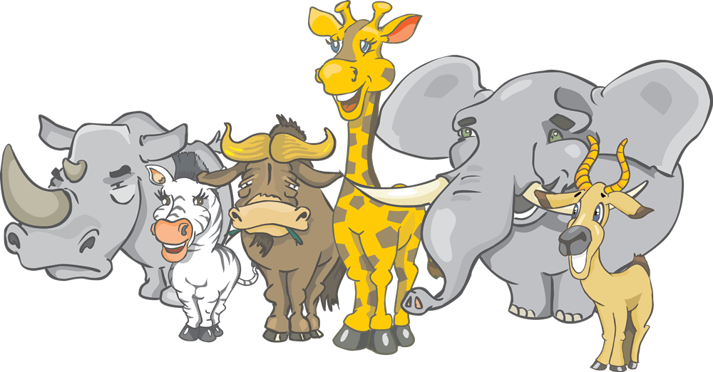 South Africa Animals Clip Art - Clip Art Library