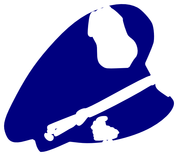 Police Hat Icon - Symbol of Law Enforcement Authority