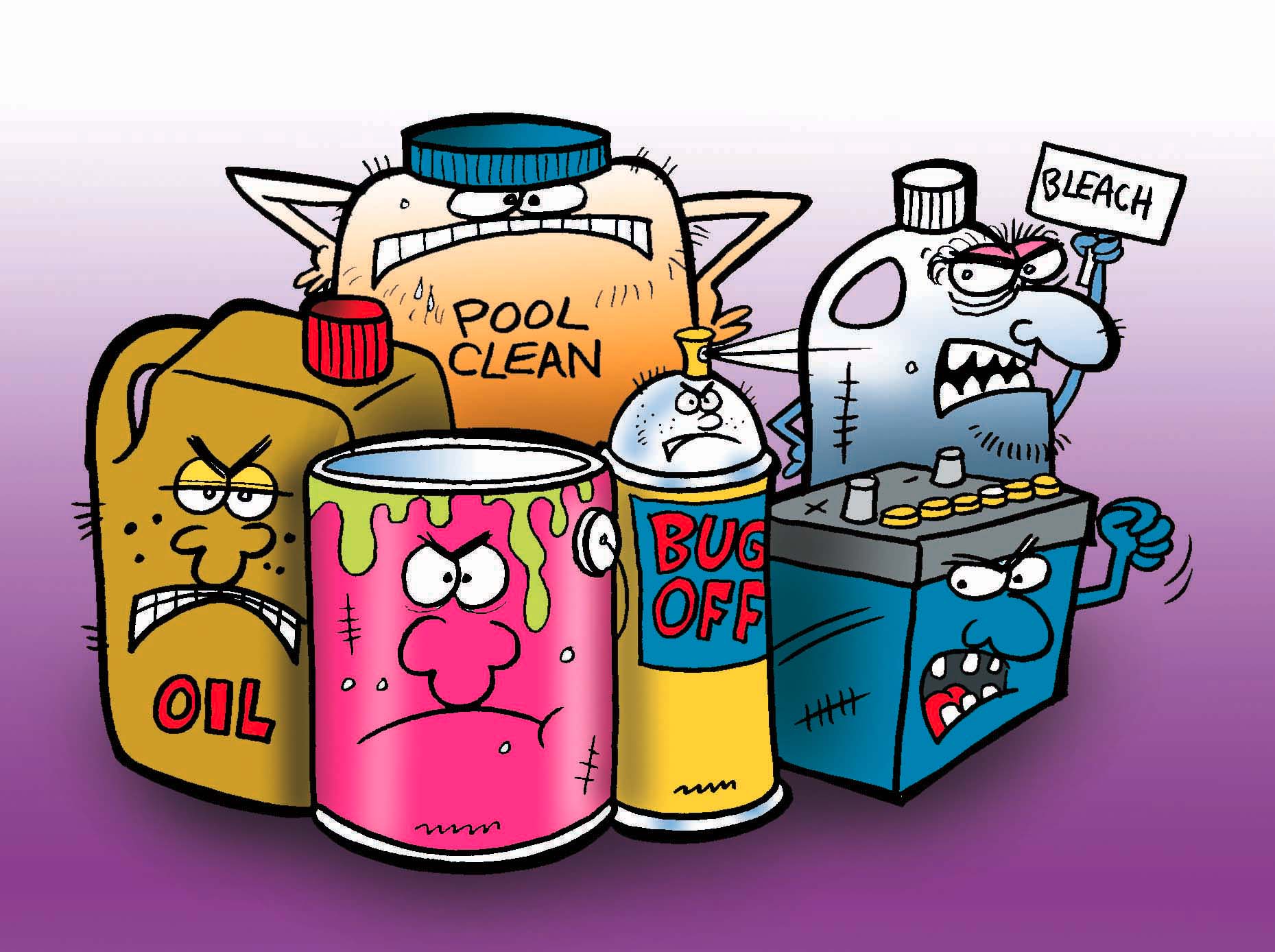 Household Hazardous Waste Clip Art Library