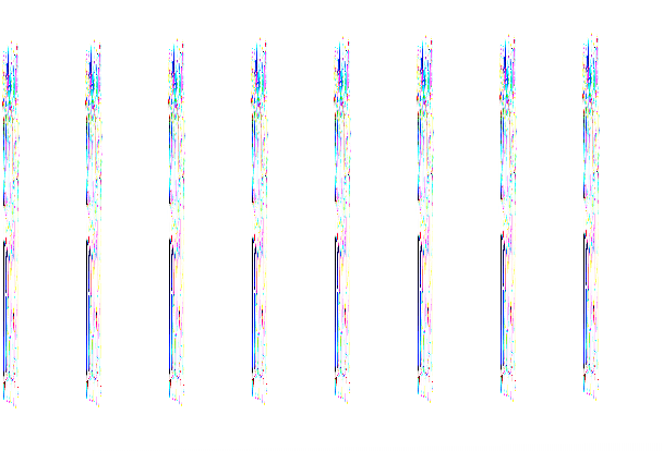 Glitch Art Stripes - Digital Abstract Background Design