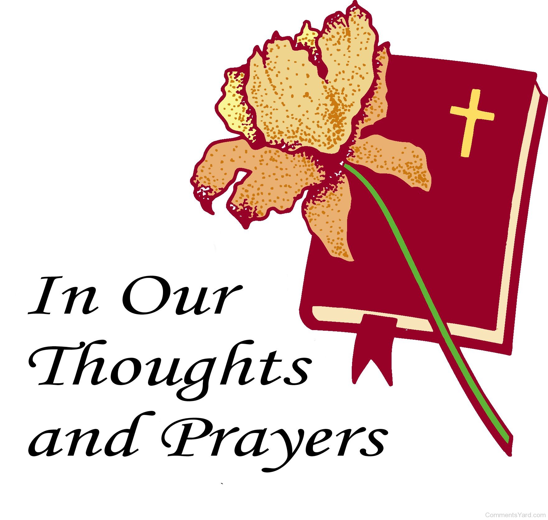 happy thoughts prayers clip art