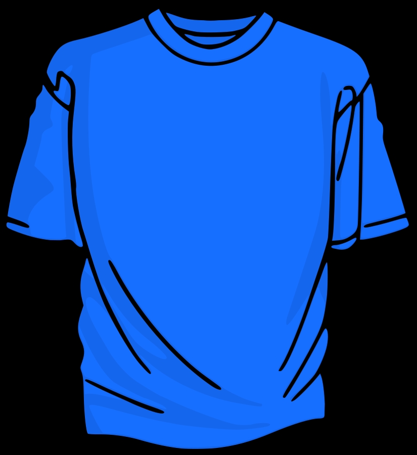 Free Blue T-Shirt Cliparts, Download Free Blue T-Shirt Cliparts png ...