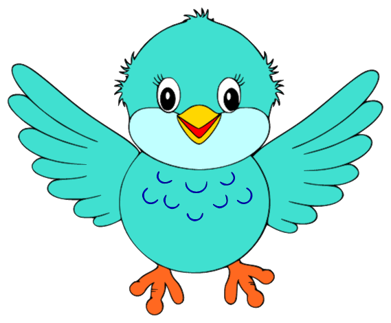 Adorable Cartoon Bird Illustration - Free Download & Usage