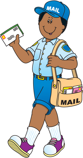 Clipart mail carrier
