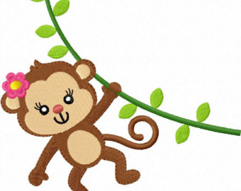 Adorable Cartoon Monkey Illustration - Free Download & Usage