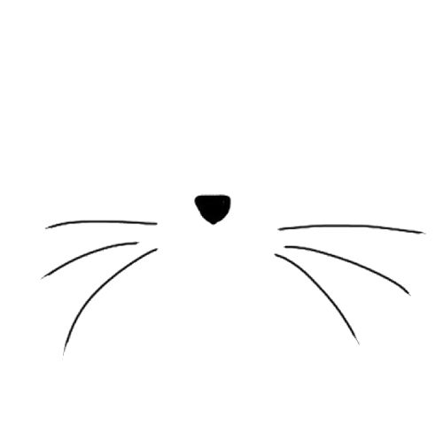 cat nose clip art