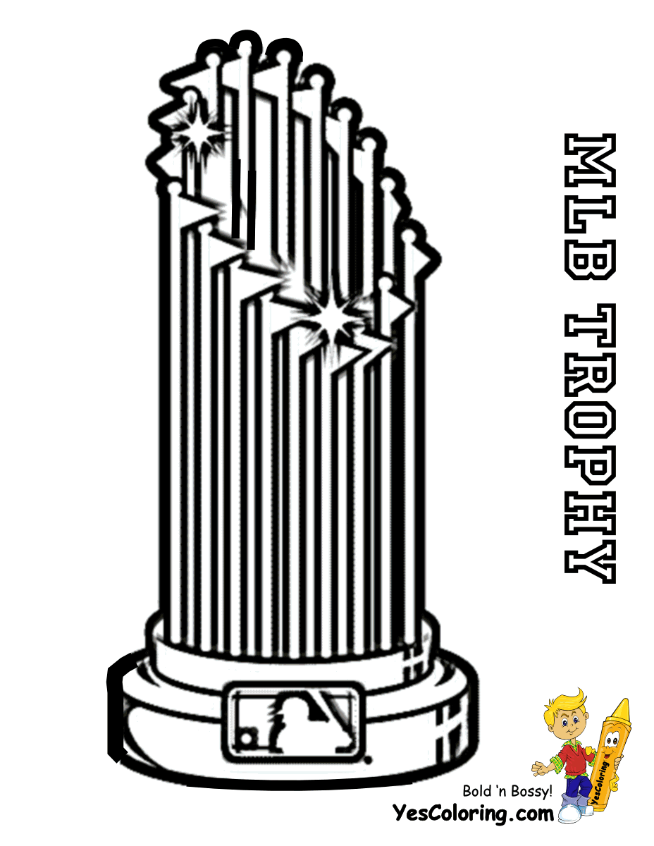 a vector image of the world series trophy -  Diffusion