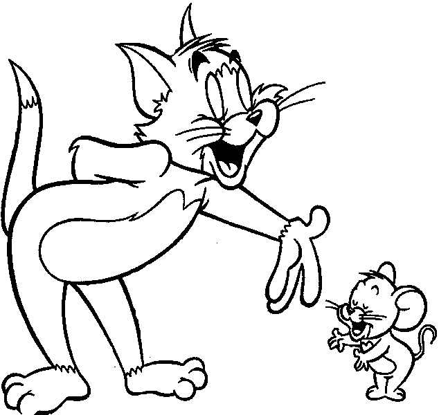 tom and jerry black and white tv