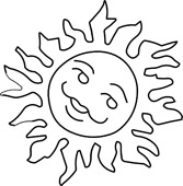 Weather Black And White Clipart