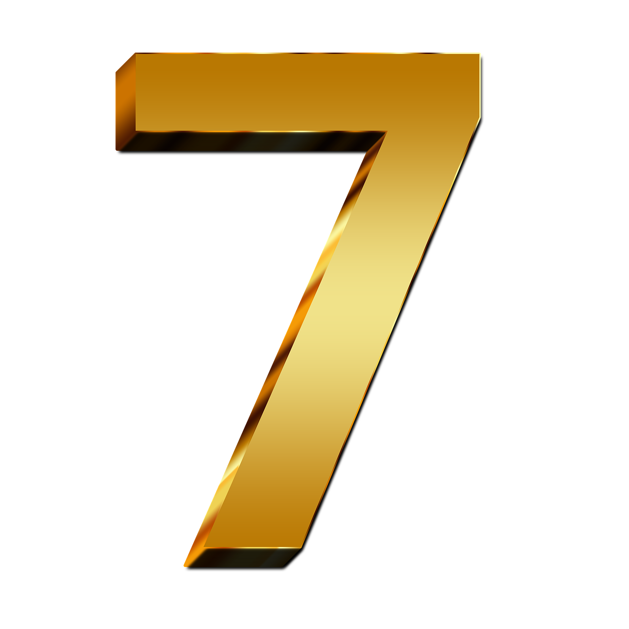 Number 7 With Transparent Background 2381540