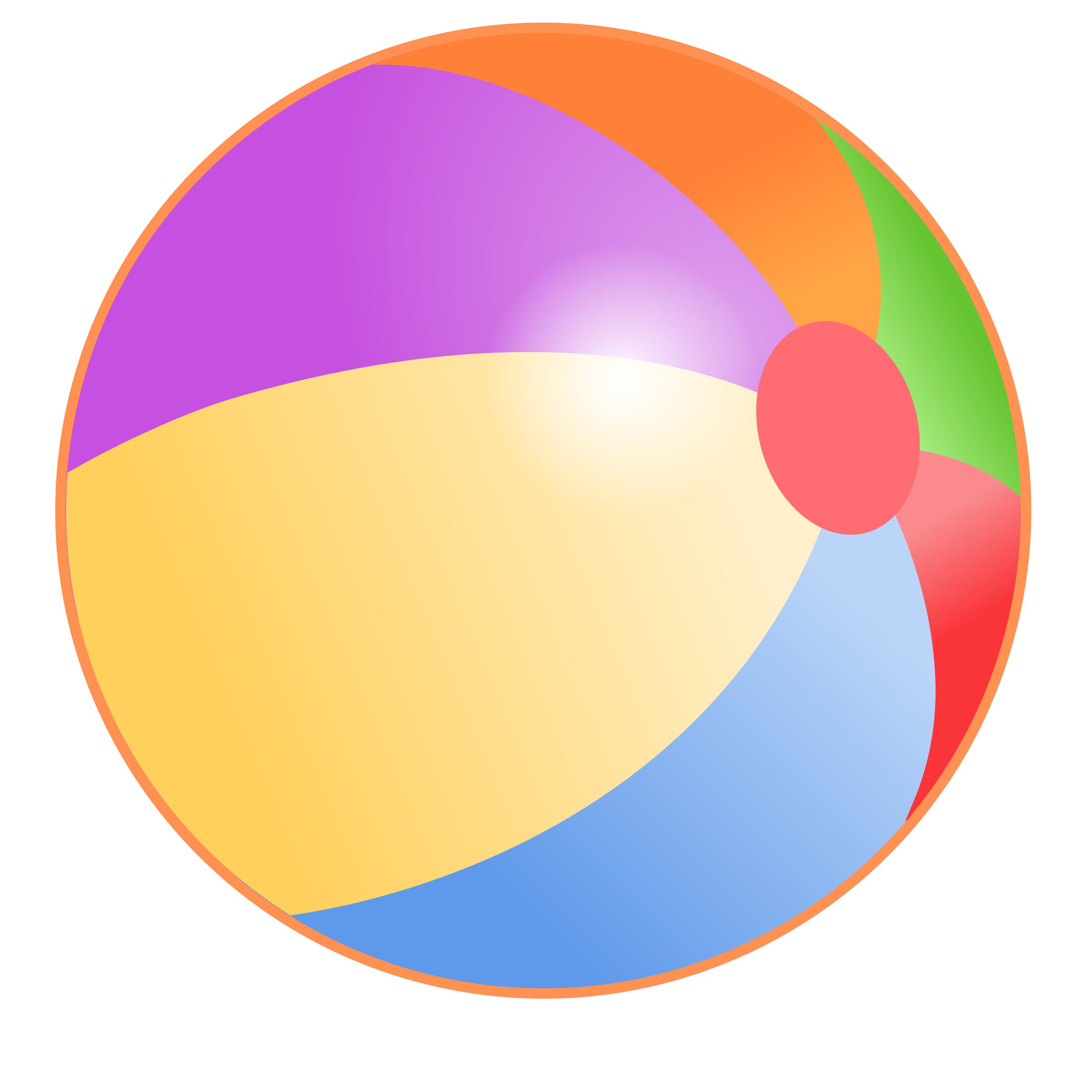 Beach Ball PNG Picture 