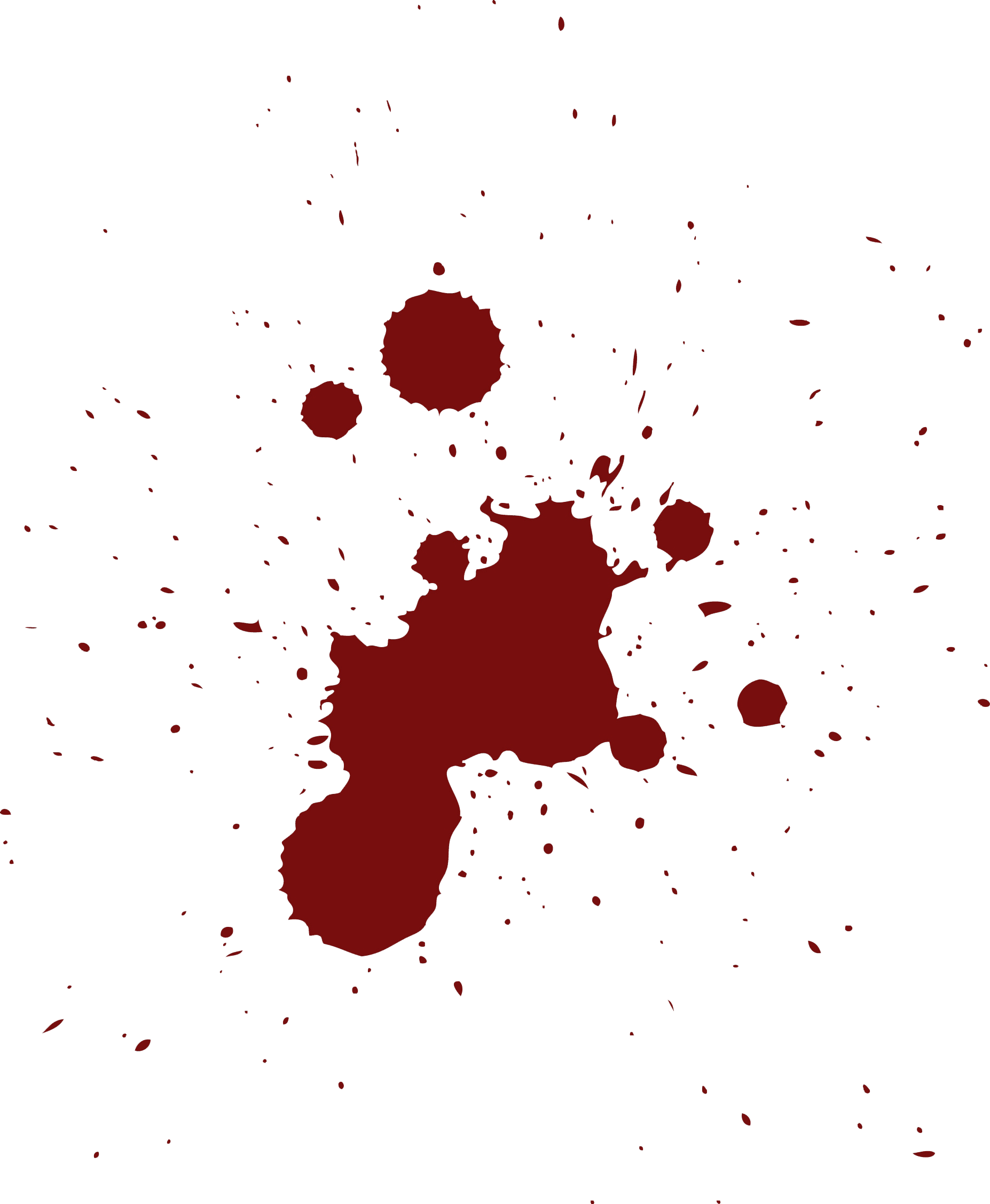 T-shirt Bloodstain pattern analysis, Blood In, red stain screenshot, color,  red png