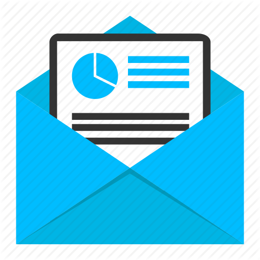 Blue Email PNG 