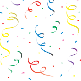 Transparent Background Confetti Gifs - 8000x5851 PNG Download - PNGkit