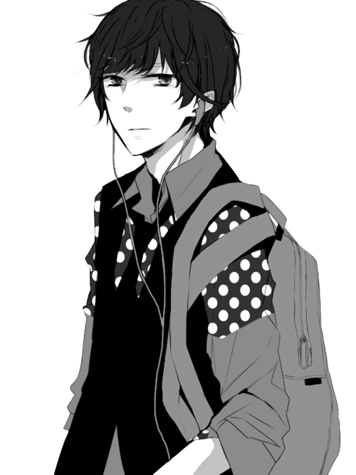 Manga Boy PNG HD 