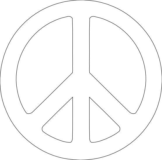 Peace Symbol Free Download PNG 