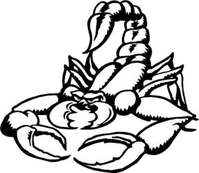 Scorpion Tattoo Simple Icons PNG  Free PNG and Icons Downloads