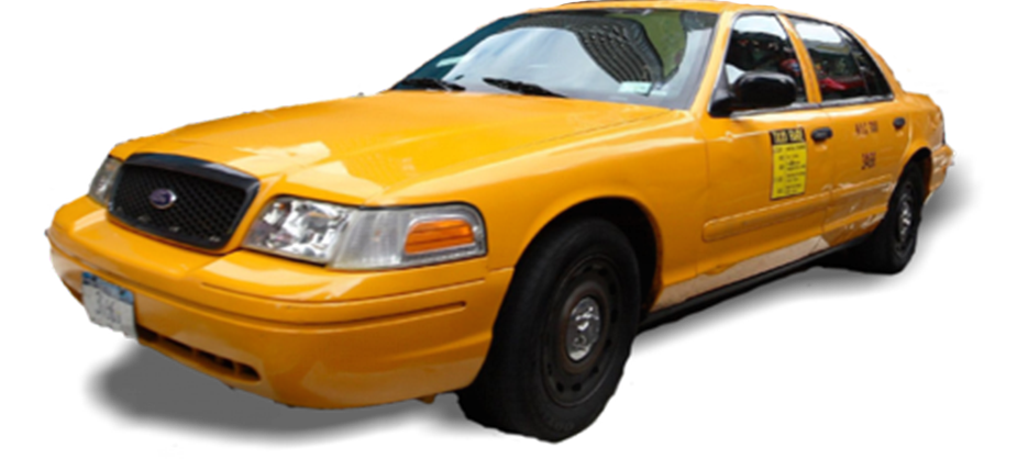 Taxi Cab PNG Transparent Images