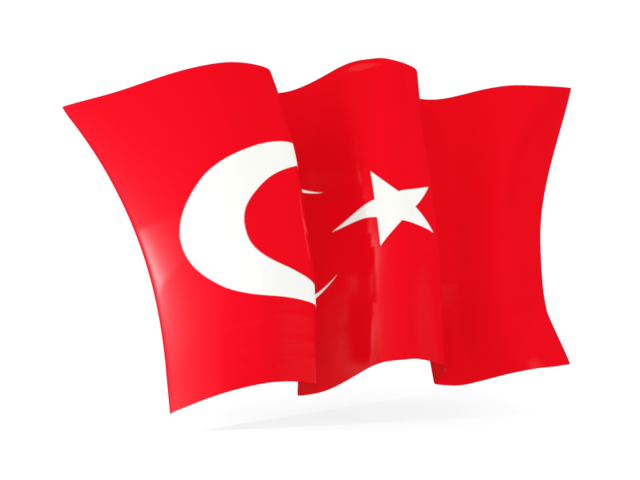 Turkey Flag PNG Image 