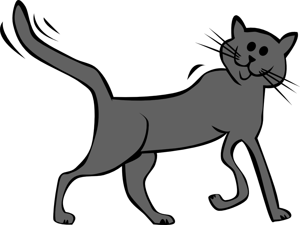clipartist.net » Clip Art » Xochi Cartoon Cat Gerald g 1 Mammals 