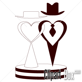 CLIPART WEDDING SYMBOL | Royalty free vector design