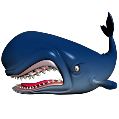 Cartoon Whales - Clipart library